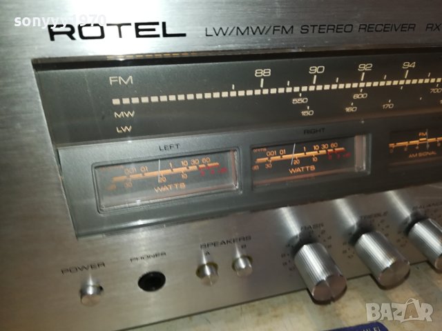 ROTEL RECEIVER-ВНОС ENGLAND 0202241127, снимка 13 - Ресийвъри, усилватели, смесителни пултове - 44096848