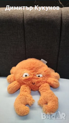 Плюшена играчка Рак чисто нова - 23 см. Виж защо струва толкова