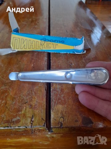 Стара фотографска щипка #4, снимка 3 - Други ценни предмети - 43983903