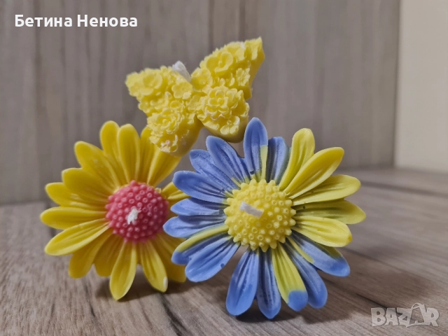 Букет от соеви свещи, снимка 4 - Други - 51578020