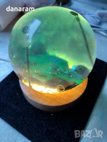 лампи от епоксидна смола, снимка 9 - Лед осветление - 48459600