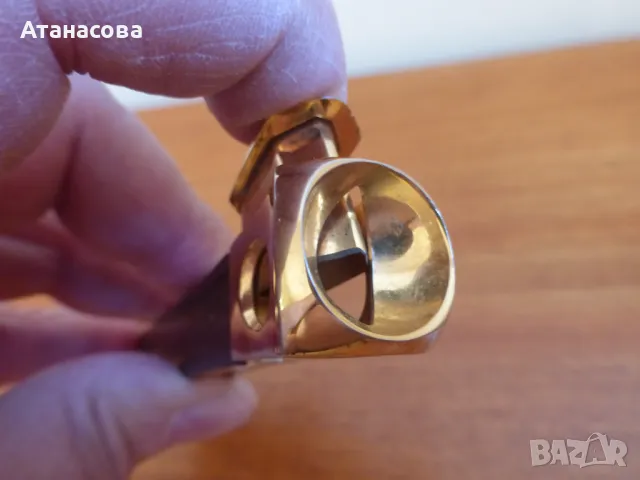  V-образна резачка за пури с махагон SOLINGEN , снимка 10 - Други - 49509843