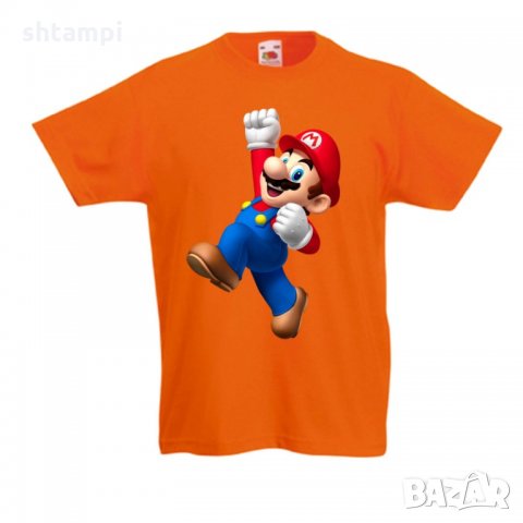 Детска тениска Супер Марио Super Mario 2, снимка 2 - Детски тениски и потници - 32939820