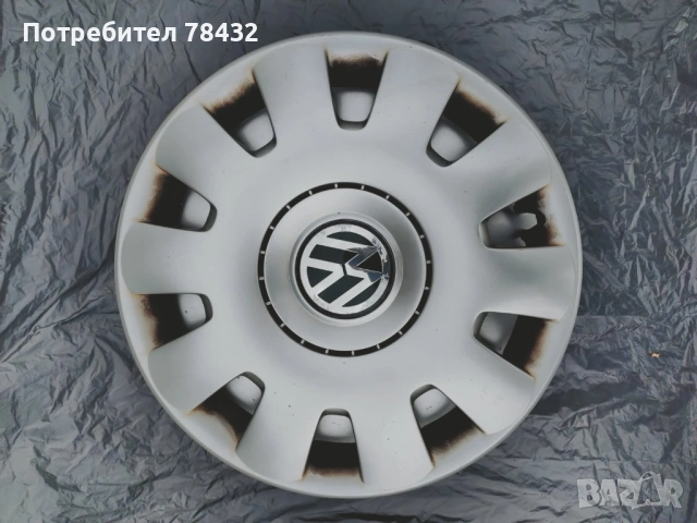 Оригинални тасове Фолксваген 16 цола, снимка 2 - Аксесоари и консумативи - 53500092