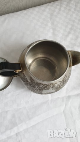 Малък английски алуминиев чайник, снимка 6 - Антикварни и старинни предмети - 43203538