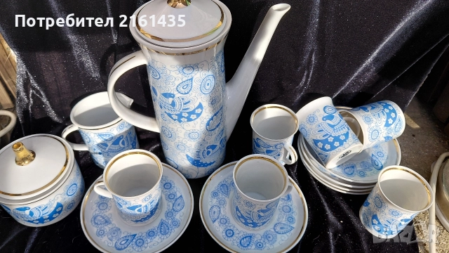 Нов неупотребяван Български порцеланов сервиз за кафе от старото производство , снимка 5 - Сервизи - 52957608