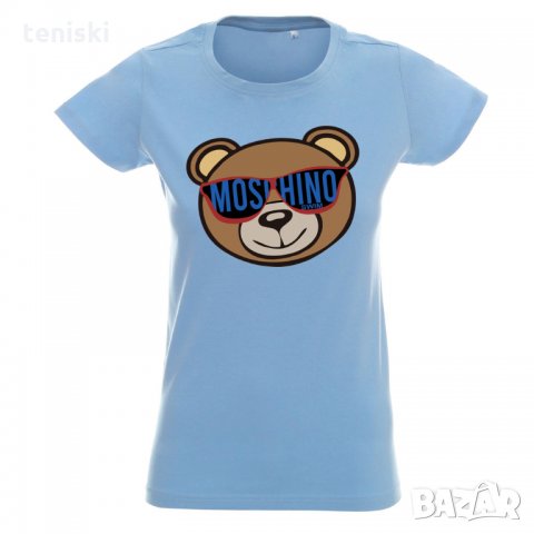  Тениска Moschino Bear принт Нови модели и цветове, снимка 12 - Тениски - 33613386
