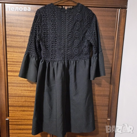 Черна рокля , снимка 3 - Рокли - 52714161