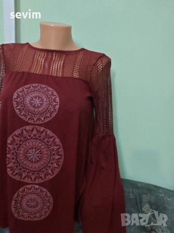 Блуза на Desigual номер М - нов продукт , снимка 6 - Блузи с дълъг ръкав и пуловери - 43905313