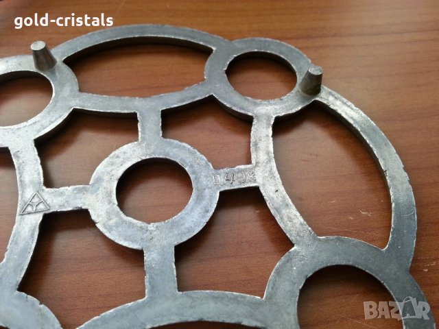 Руски алуминиеви поставки за горещи съдове, снимка 3 - Антикварни и старинни предмети - 33484114