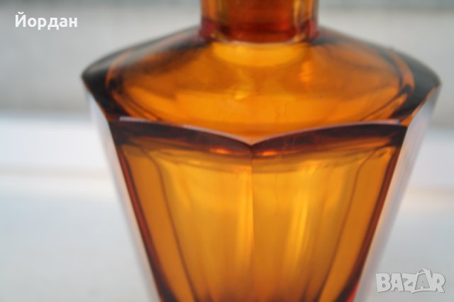 Кристален съд за алкохол Бохемия, снимка 3 - Антикварни и старинни предмети - 38516182