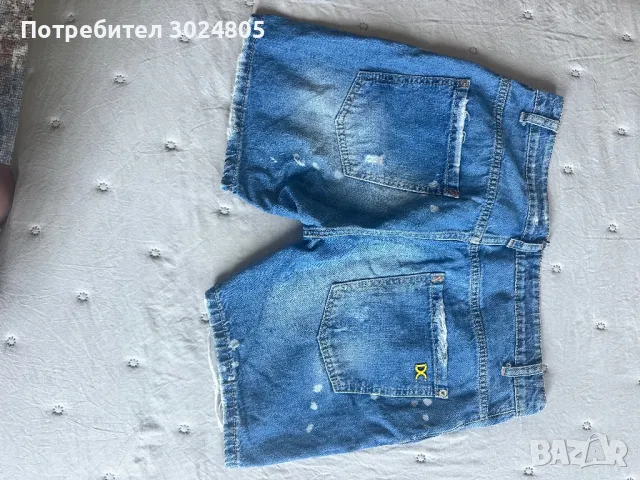 Мъжки къси дънки Dsquared, снимка 2 - Къси панталони - 50347711