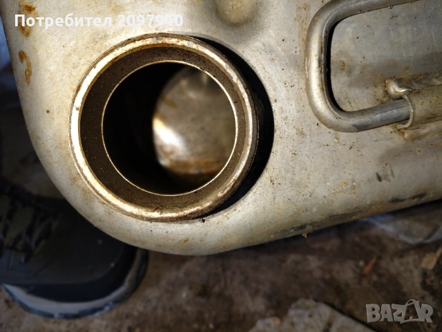 Стар алуминиев резервоар , снимка 6 - Други машини и части - 53200369