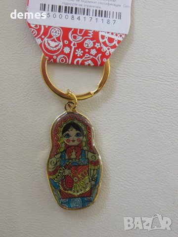 Метален ключодържател-матрьошка, Русия, снимка 2 - Колекции - 43900808