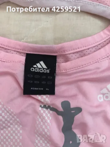 Дамска тениска на Адидас, снимка 3 - Тениски - 49663837