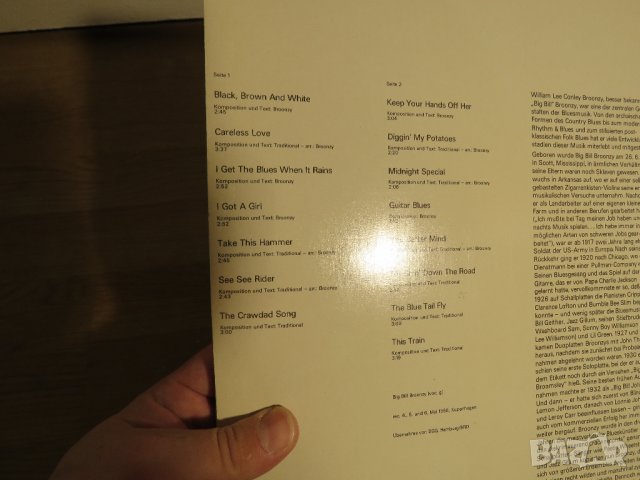 Грамофонна плоча  Биг Бил Брунзи, Big Bill Broonzy- изд. 78 год ! - за ценителите на джаз музиката ., снимка 3 - Грамофонни плочи - 28704716