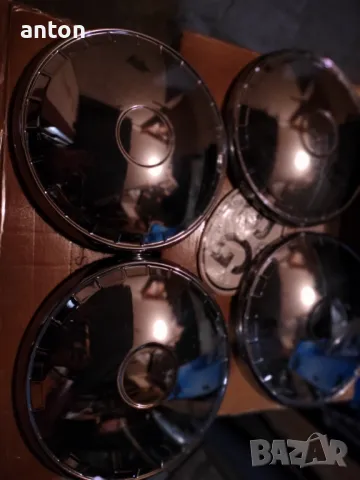 Оригинални хромирани тасове за  ВАЗ жигула 2101 лада LADA 2106. Тас за лада жигули тас за джанти, снимка 4 - Части - 48239866