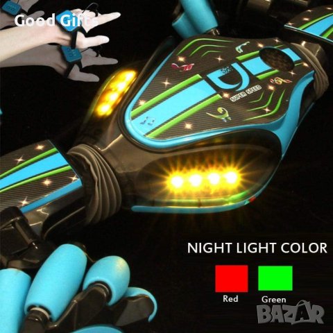 Offroad КОЛА ТРАНСФОРМЪР С ДИСТАНЦИОННО И ГРИВНА ЗА ЖЕСТОВО УПРАВЛЕНИЕ 4WD, снимка 3 - Коли, камиони, мотори, писти - 43099627