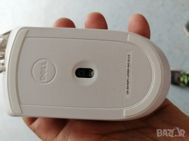 Компютърна Мишка DELL MS116 БЯЛА, снимка 3 - Клавиатури и мишки - 51425710