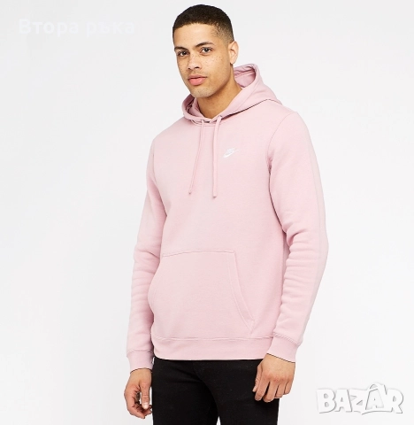Nike fleece горнище мъжка оригинален , снимка 4 - Спортни дрехи, екипи - 52997205