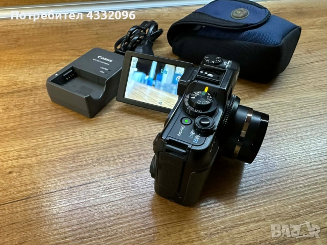 Цифров фотоапарат Canon PowerShot G11 - PSG11, снимка 3 - Фотоапарати - 52914586