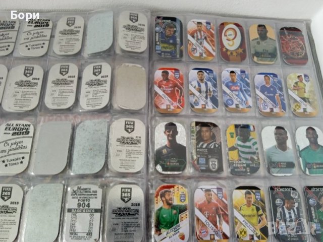 Метални карти с футболисти 99 броя, снимка 5 - Колекции - 40642315