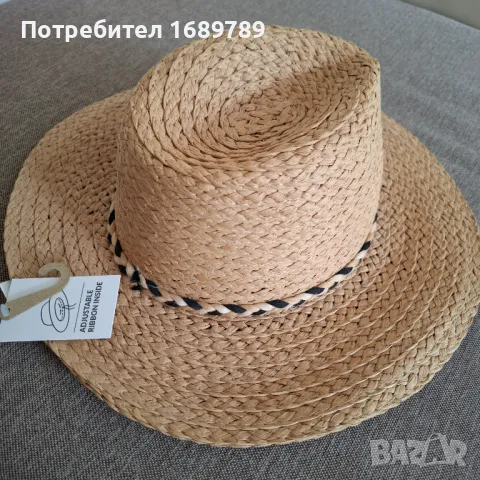 Нова дамска плажна шапка/ капела - размер S/M