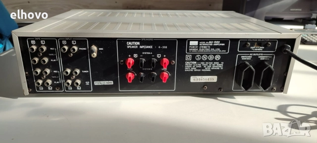 Стерео усилвател Sansui AU-D22, снимка 6 - Ресийвъри, усилватели, смесителни пултове - 52836382