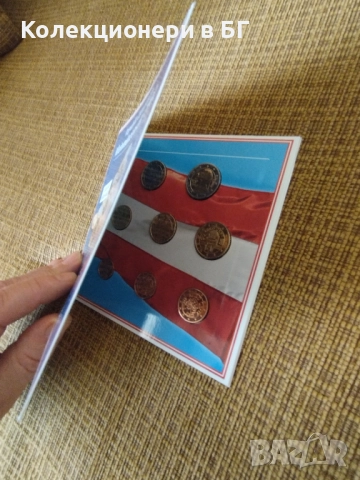 БАНКОВ СЕТ АВСТРИЙСКИ ЕВРОМОНЕТИ 2002 ГОДИНА, снимка 2 - Нумизматика и бонистика - 52813973