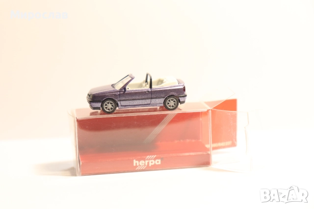 HERPA H0 1/87 VW GOLF 3 КОЛИЧКА КАМИОН МОДЕЛ