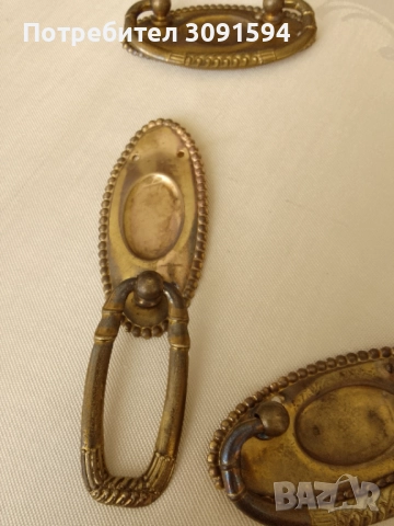 Арт Деко Комплект дръжки за чекмеджета , снимка 8 - Антикварни и старинни предмети - 51695121