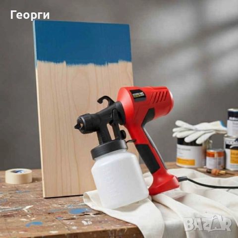 Електрически пистолет за боядисване Electric Paint Sprayer Elite - перфектно покритие, снимка 2 - Други инструменти - 52595865
