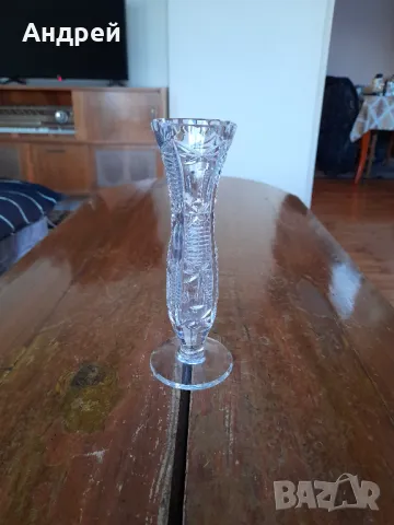 Стара стъклена ваза #15