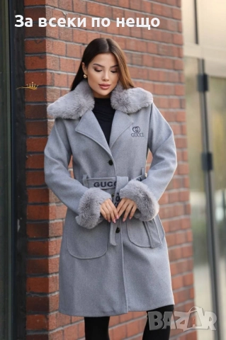 Gucci Дамско Палто Гучи - 2 Налични Цвята Код E1120, снимка 5 - Палта, манта - 52658235
