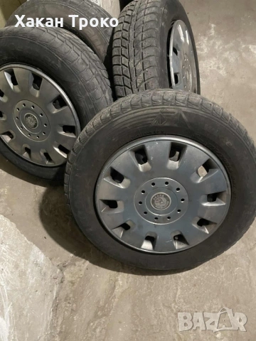 Джанти с гуми 14 ки от Skoda Roomster, снимка 4 - Гуми и джанти - 53089536