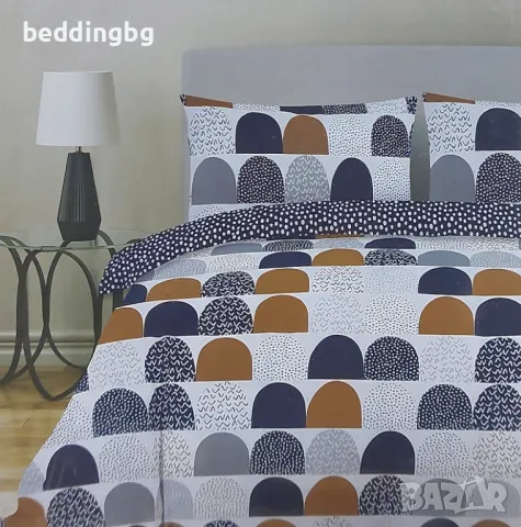 Спално Бельо Ранфорс 5части с две Олекотени Завивки , снимка 2 - Спално бельо - 38179736