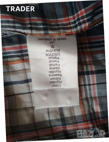 Мъжка риза къс ръкав CAMEL ACTIVE , 100% памук, размер М, снимка 18 - Ризи - 33481275