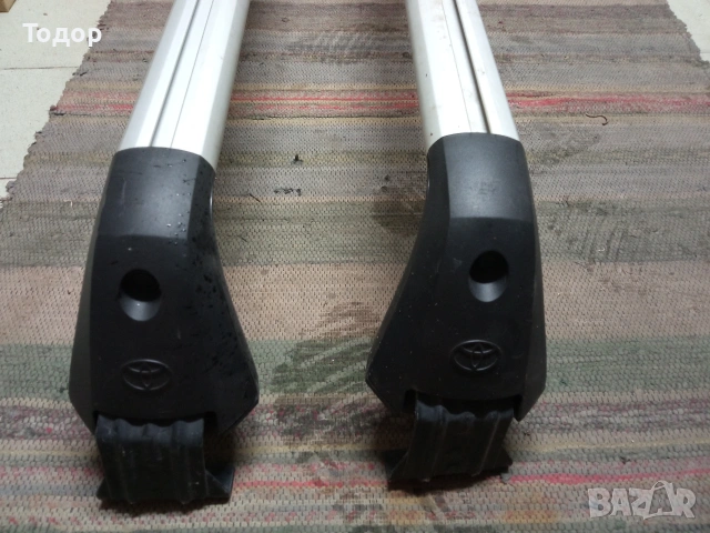 Алуминиеви напречни греди Thule Toyota Rav 4 Тойота Рав 4, снимка 3 - Части - 53105098