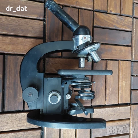 Стар микроскоп Carl Zeiss Jena