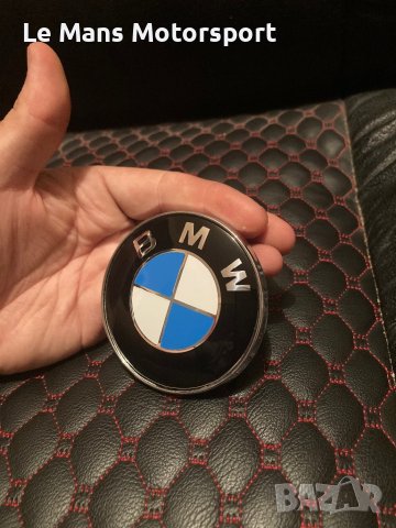 Bmw емблеми предна,задна e36,e46,e90,e91,е92,е87,е60,е70 74мм 82мм, снимка 1 - Аксесоари и консумативи - 43095461