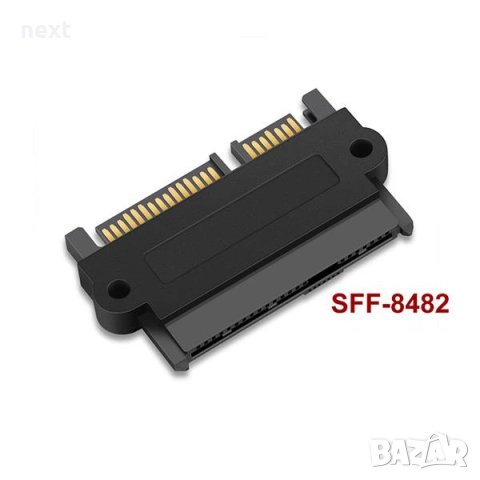 Aдаптер SAS към SATA конвертор SFF-8482 22Pin SAS Към 7+15Pin SATA, снимка 2 - Други - 43425347