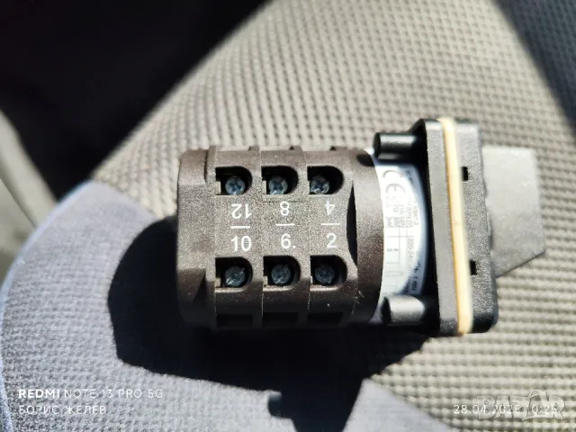 Въртящ ключ Rotary switch , снимка 2 - Резервни части за машини - 50064055
