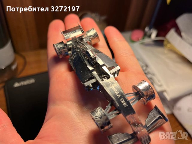 3D лазерно изрязан металeн пъзел спортен болид - Направи си сам., снимка 10 - Пъзели - 43157530