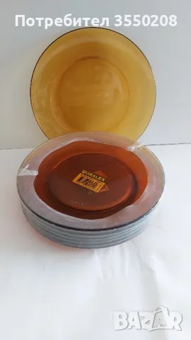 Нови дуралексови чинии, 7 броя, снимка 5 - Чинии - 49177633