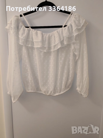 Ефирна блуза Tally Weil, снимка 2 - Корсети, бюстиета, топове - 52676133