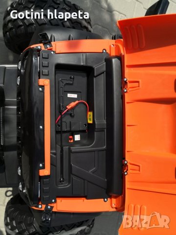 Акумулаторен Двуместен джип JEEP 4X4 12v14Ah батерия,MP4 плейър, снимка 8 - Детски велосипеди, триколки и коли - 43685769