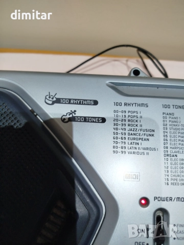 Синтезатор CASIO CTK -491, снимка 5 - Синтезатори - 52749342