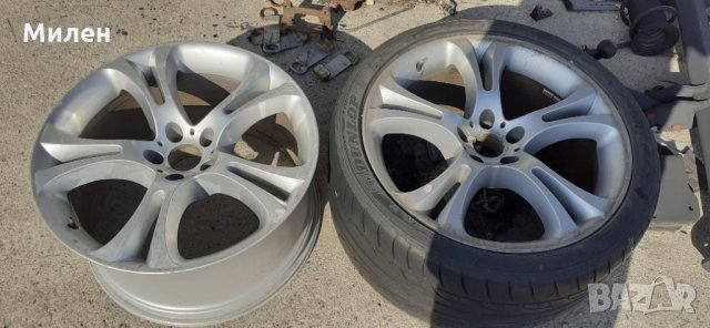 BMW X5 E70 X6 E71 2 Броя Алуминиеви Джанти 21 Цола  БМВ Х5 Е70 X6 Е71, снимка 2 - Гуми и джанти - 32583455