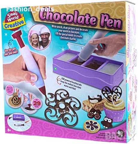 Нов Комплект химикалки за декориране на шоколад Детски аксесоар 