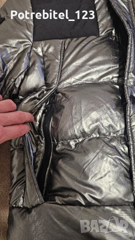 Сребристо яке М мъжко, снимка 5 - Якета - 53298949
